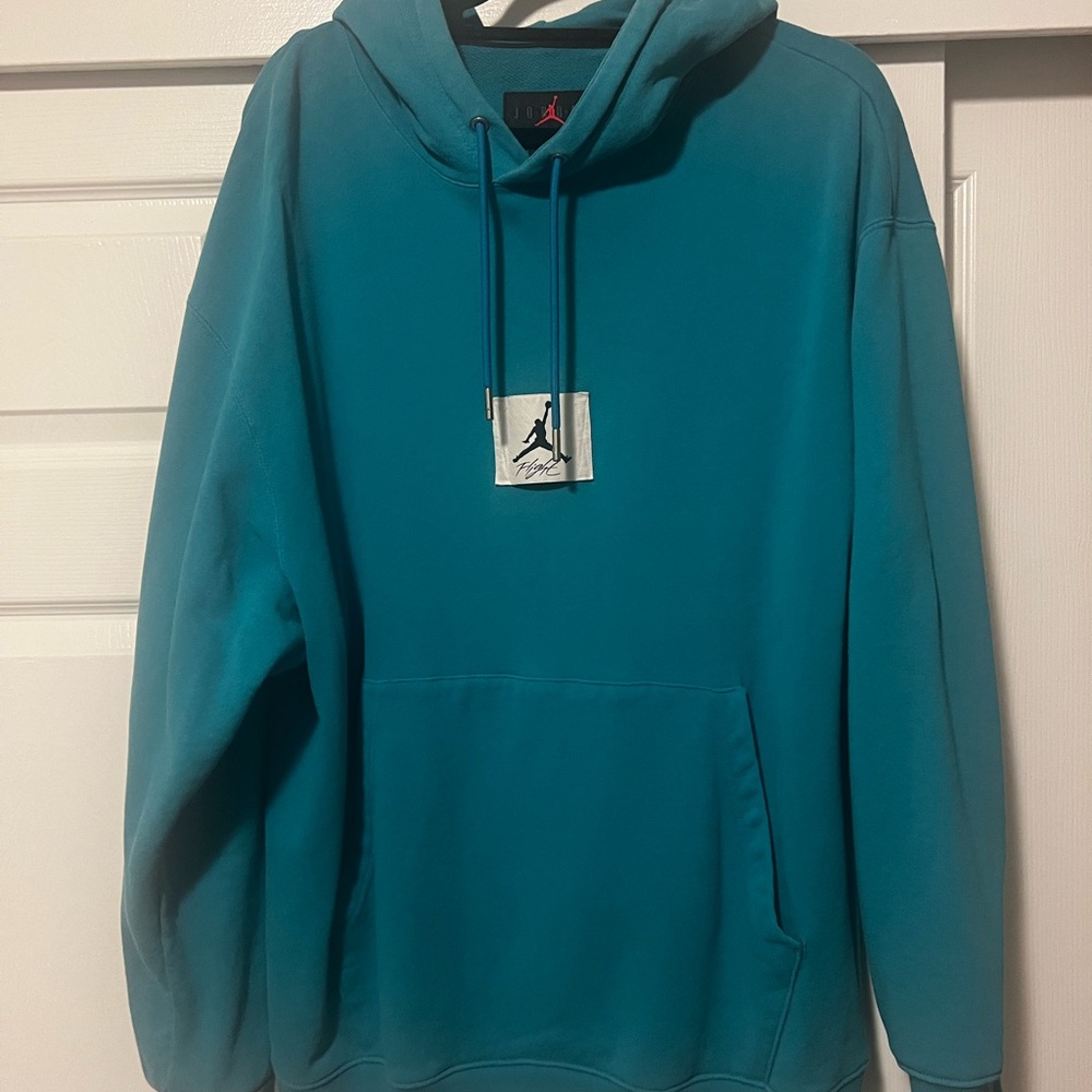 Jordan Aqua Blue Hoodie for Men